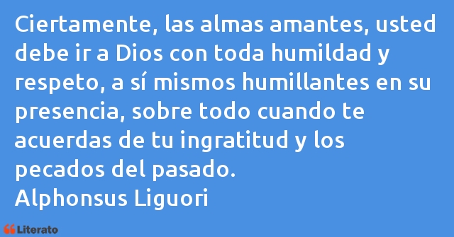 Frases de Alphonsus Liguori