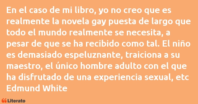 Frases de Edmund White