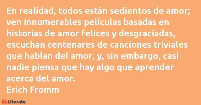 Frases de Erich Fromm