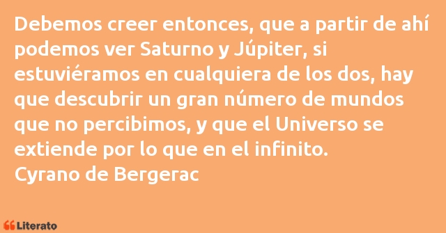 Frases de Cyrano de Bergerac