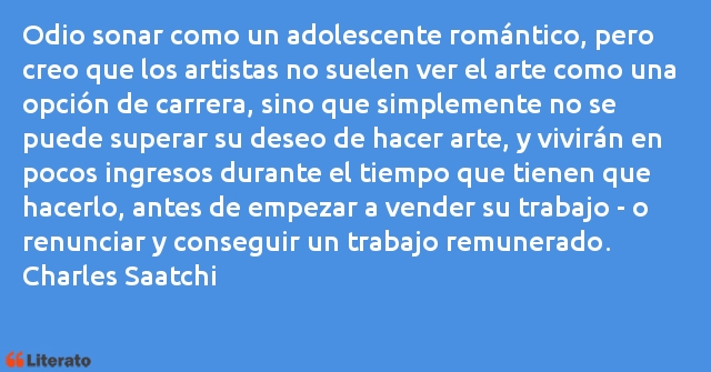 Frases de Charles Saatchi