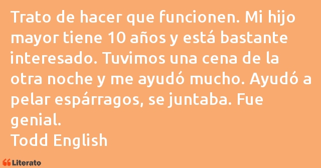 Frases de Todd English