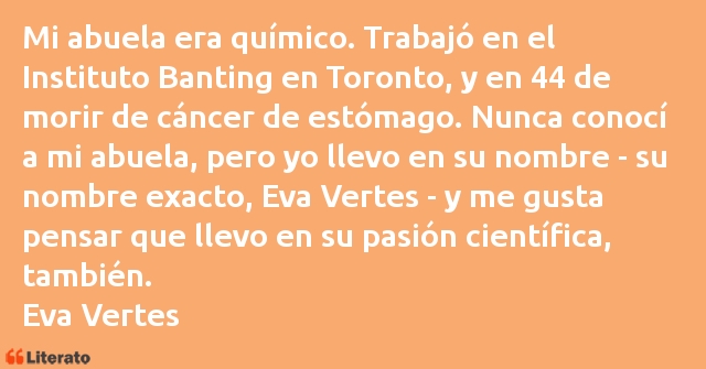 Frases de Eva Vertes