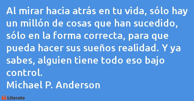 Frases de Michael P. Anderson