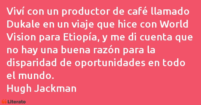 Frases de Hugh Jackman