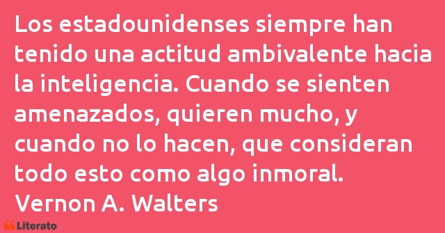 Frases de Vernon A. Walters