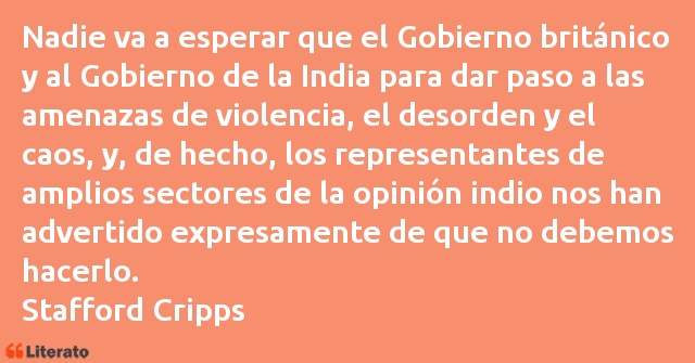 Frases de Stafford Cripps