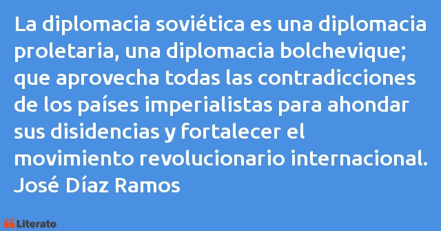 Frases de José Díaz Ramos