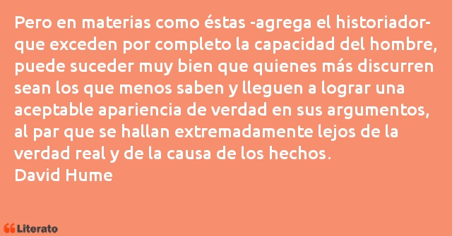 Frases de David Hume