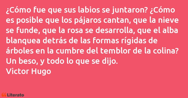 Frases de Victor Hugo