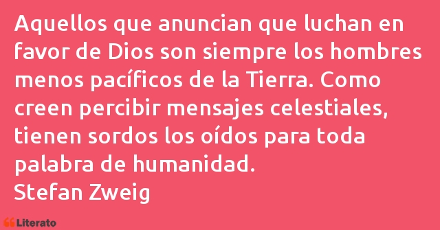 Frases de Stefan Zweig