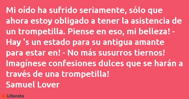 Frases de Samuel Lover