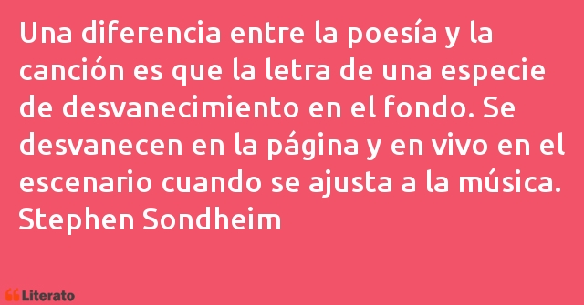 Frases de Stephen Sondheim