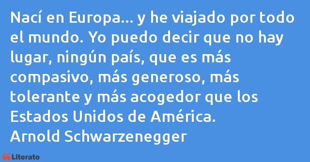 Frases de Arnold Schwarzenegger