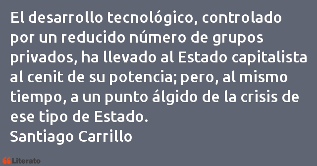 Frases de Santiago Carrillo