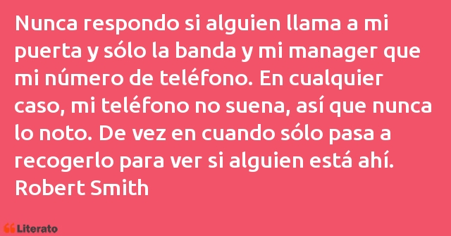 Frases de Robert Smith