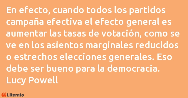 Frases de Lucy Powell