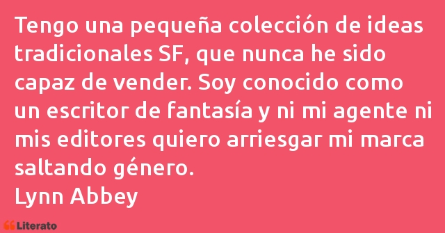 Frases de Lynn Abbey