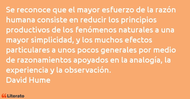 Frases de David Hume