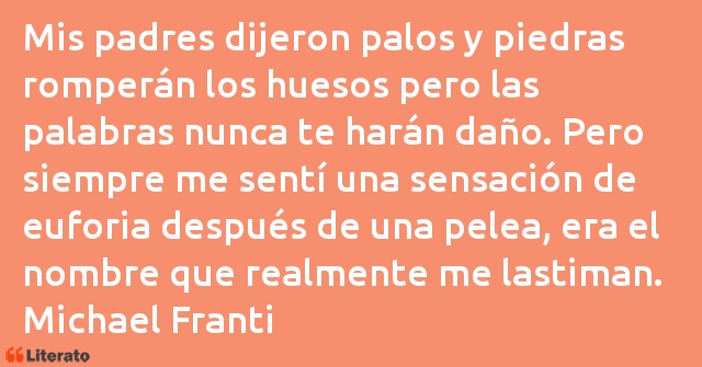 Frases de Michael Franti