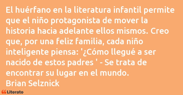 Frases de Brian Selznick