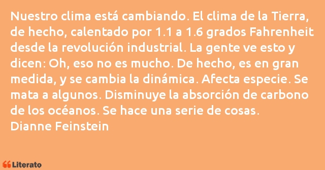 Frases de Dianne Feinstein