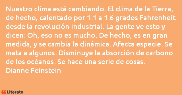 Frases de Dianne Feinstein