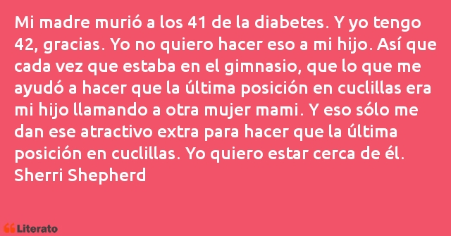 Frases de Sherri Shepherd