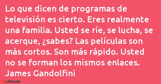 Frases de James Gandolfini