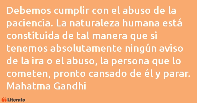 Frases de Mahatma Gandhi