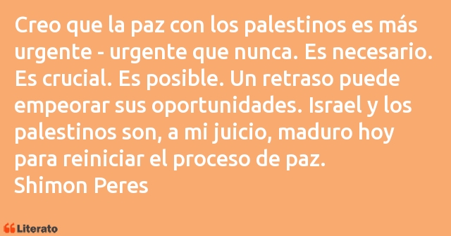 Frases de Shimon Peres