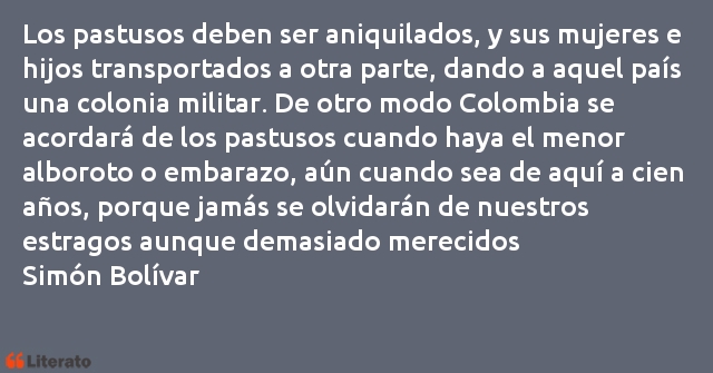 Frases de Simón Bolívar