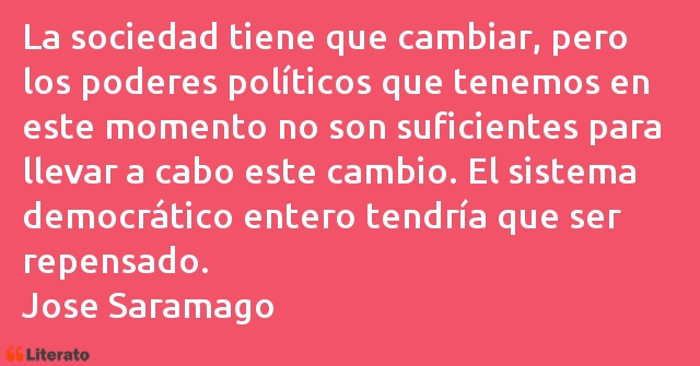 Frases de Jose Saramago