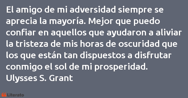 Frases de Ulysses S. Grant