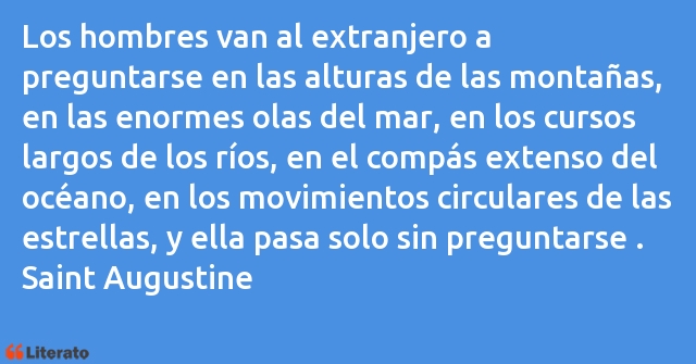 Frases de Saint Augustine