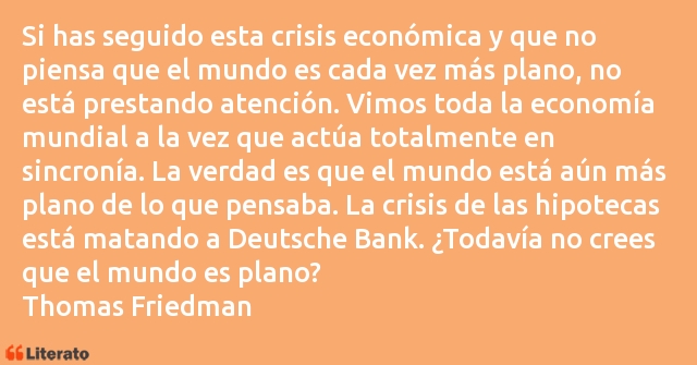 Frases de Thomas Friedman