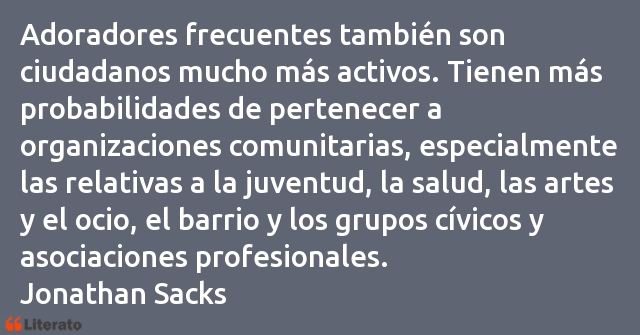 Frases de Jonathan Sacks