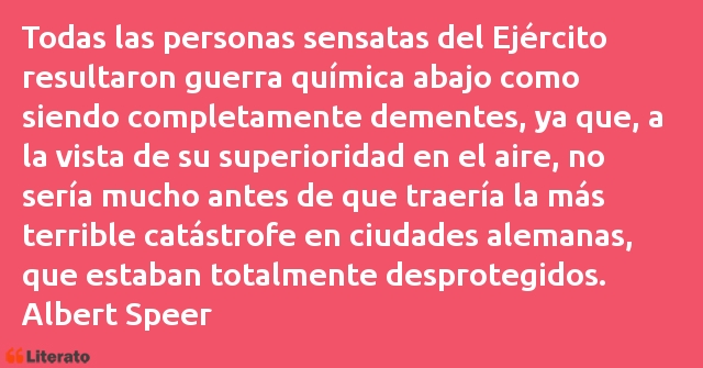 Frases de Albert Speer