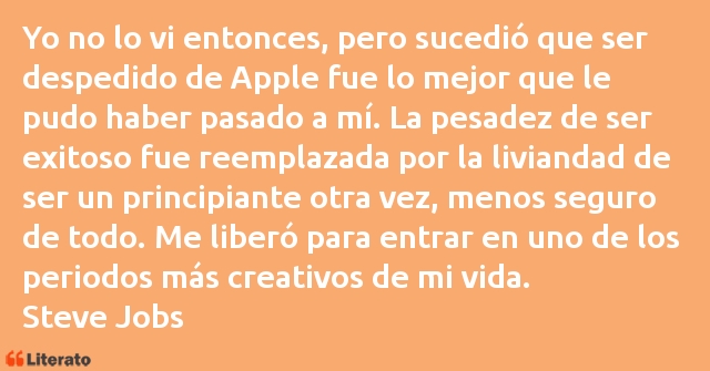 Frases de Steve Jobs