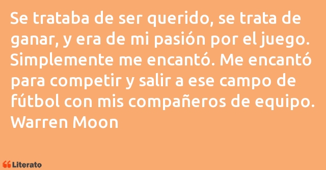 Frases de Warren Moon