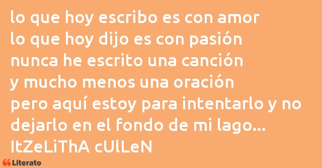 Frases de ItZeLiThA cUlLeN