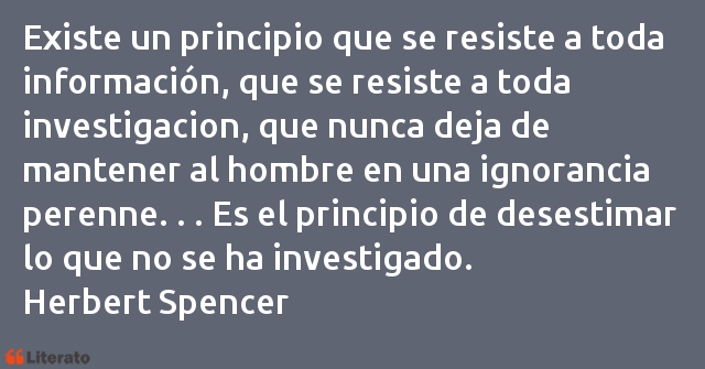 Frases de Herbert Spencer