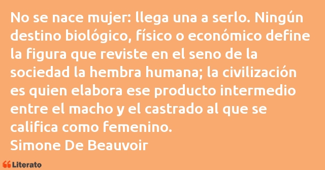 Frases de Simone De Beauvoir