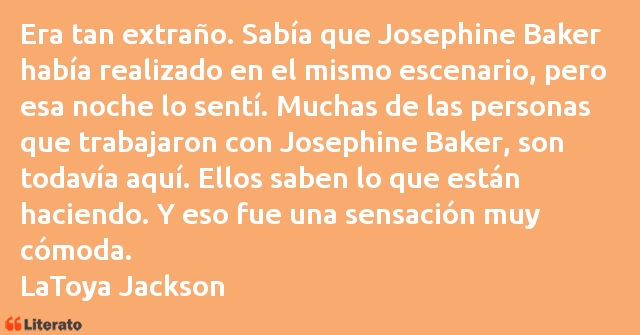 Frases de LaToya Jackson