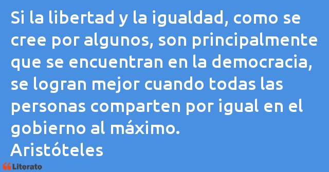 Frases de Aristóteles