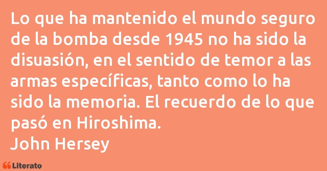 Frases de John Hersey