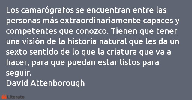 Frases de David Attenborough