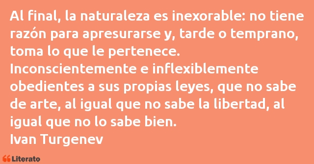 Frases de Ivan Turgenev