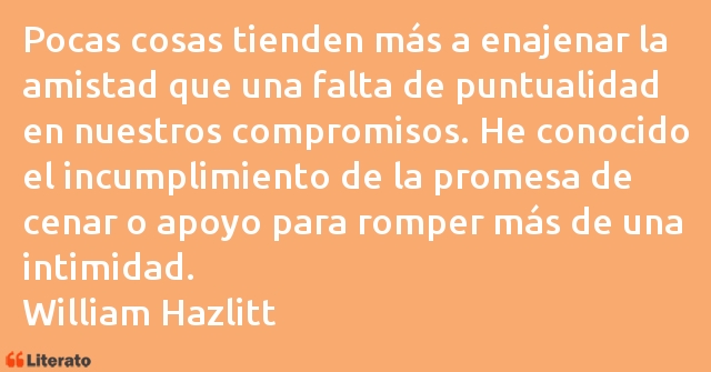 Frases de William Hazlitt