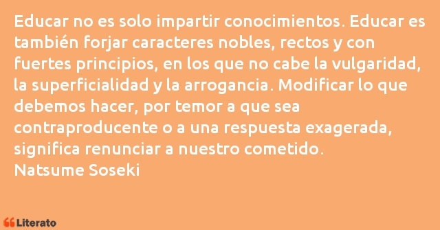 Frases de Natsume Soseki